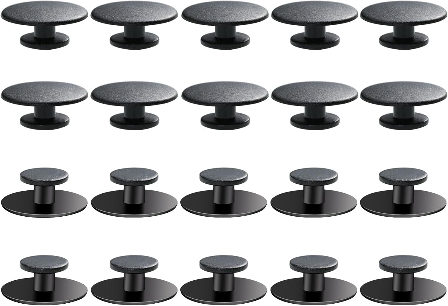 Blank Bit Accessory for Bogg Bags,20 Pcs Insert Charm Rivets,Button Accessories Charm Diy Ornaments for Bogg Bags