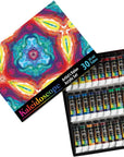 Acrylic Paint - Kaleidoscope Set - 20 Ml Tube - Smooth & Creamy Consistency, Vibrant Pigmentation, Great Coverage for Artists - Clean up with Soap & Water