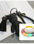 50 Pcs - 38Mm 1.5" round Edged Split Key Chain Ring Connector Keychain Keyring