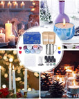 Candles Making Kit for Adult - Christmas DIY Gift for Kid and Beginner, Includes Beeswax, Essential Oils, Dyes, and More DIY Candle Making Supplies