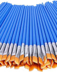 100 Pcs Flat Paint Brushes,Small Brush Bulk for Detail Painting,Nylon Hair Brushes Acrylic Oil Watercolor Fine Art Painting for Kids,Children,Students,Starter,Teens, Adults, Artist