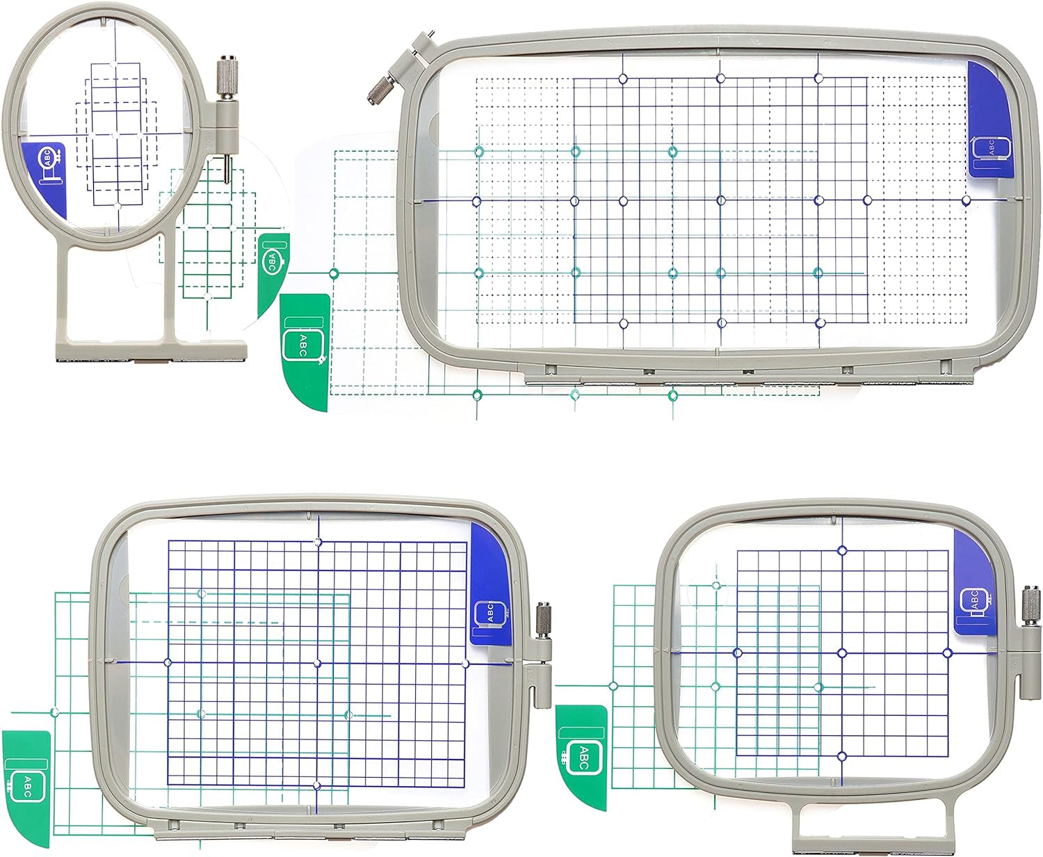 Embroidery Machine Hoop SA444 with 5"X7" Embroidery Area for Brother PE800 PE780D PE770 PE700 PE750D SE1900/1800 Innovis 1250D/1200 & Babylock Accord /Emore /Ellure