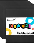 100 Sheets Black Cardstock, 12 X 12 Inch Craft Paper 230Gsm Construction Paper for Crafts Printer Invitations Card Making