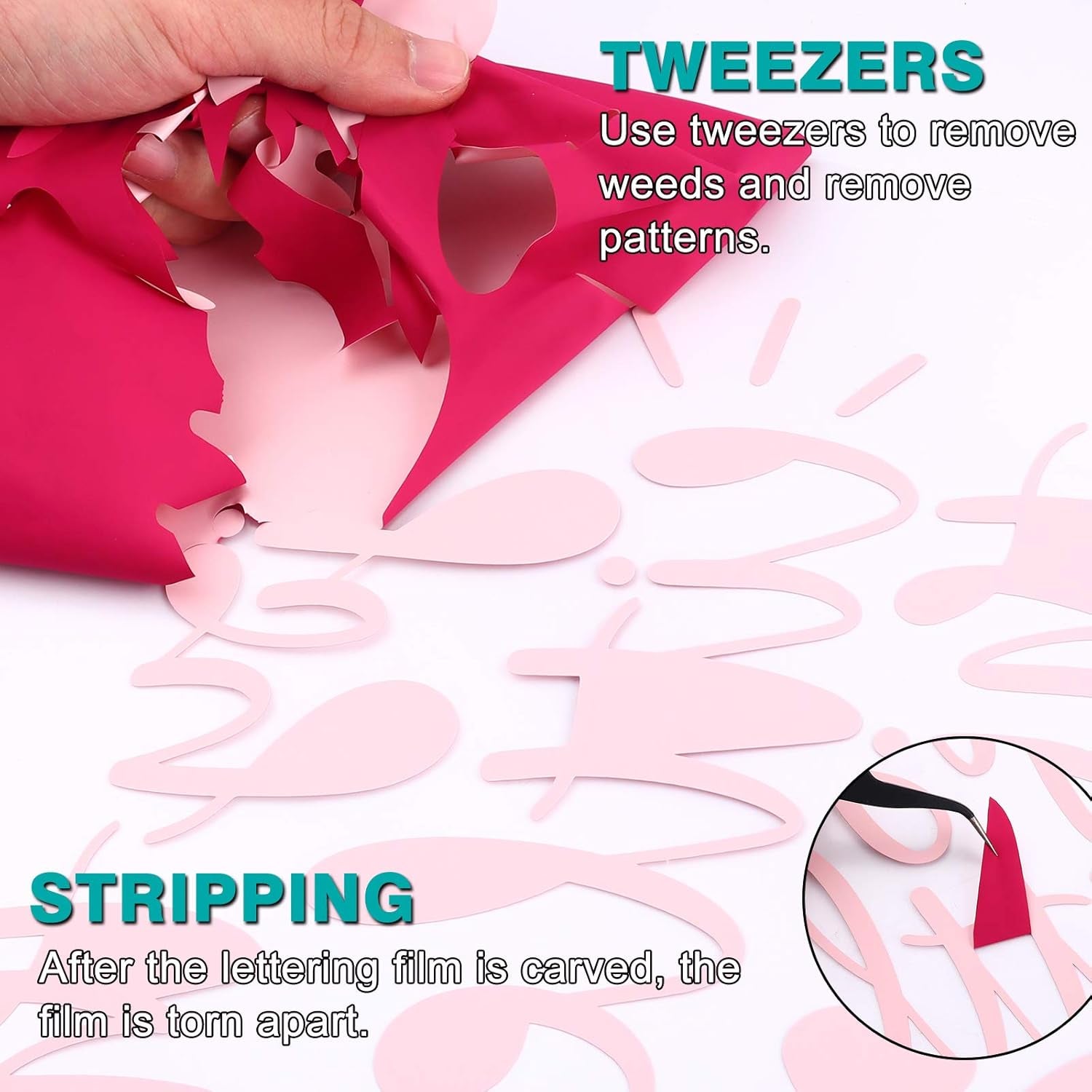 Heat Transfer Vinyl HTV for T-Shirts 12 Inches by 15 Feet Roll (Rose Red)