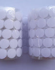 YLBFJXK 1000Pcs Sticky Back Dots Hook Adhesive Tapes, 3/4" Diameter, White2