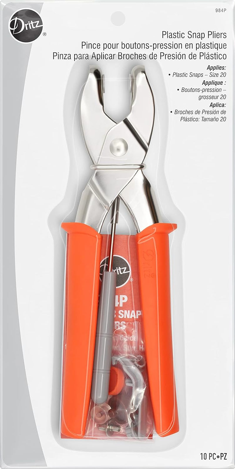Snap Pliers for Plastic Snaps