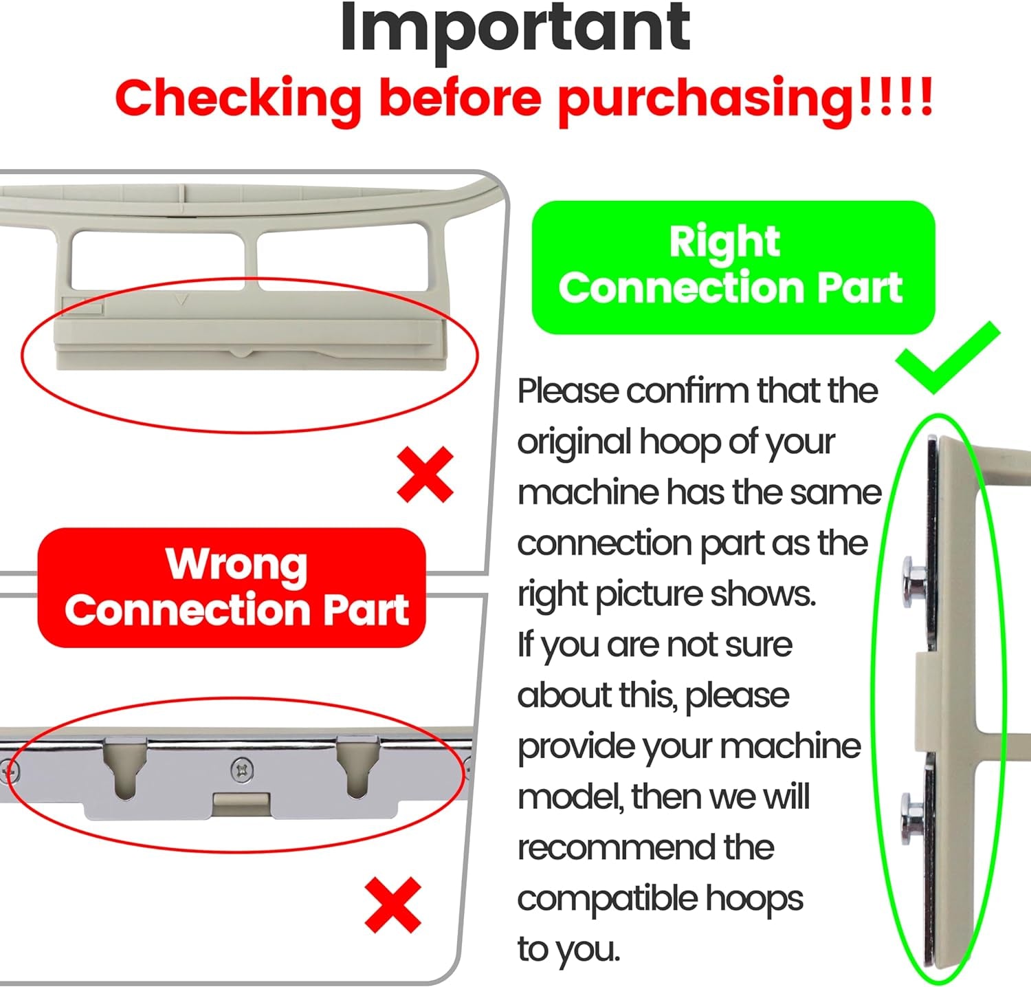 Embroidery Machine Hoop SA432 with 4"X4" Embroidery Area for Brother SE625 SE600 SE425 SE400 PE550D PE540D PE535 PE525 PE500 LB5000 LB7000 & Babylock Sofia 2 Verve