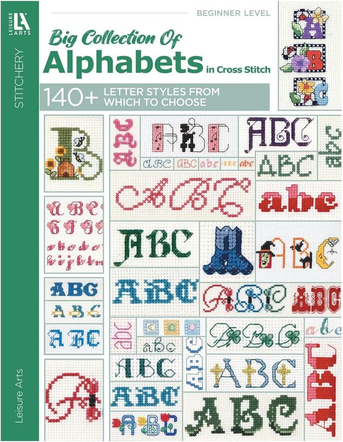 a Big Collection of Alphabets Book, Cross Stitch Alphabet Pattern Books, Cross Stitch Letters Bible, Alphabet Cross Stitch Kits, Cross Stitch Letter Patterns