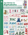 a Big Collection of Alphabets Book, Cross Stitch Alphabet Pattern Books, Cross Stitch Letters Bible, Alphabet Cross Stitch Kits, Cross Stitch Letter Patterns