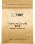 Titanium Dioxide (4 Oz) Naturally Occurring, Pigment & Colorant