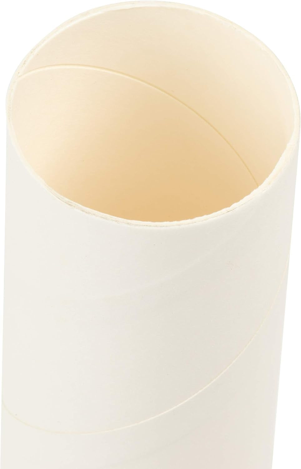 White Cardboard Tubes for Crafts (1.75 X 8 In, 24 Pack)