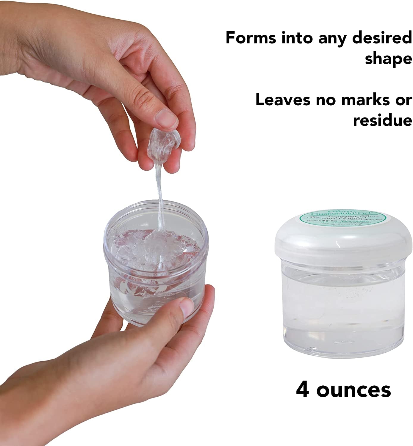 22111 Gel for Glass and Crystal, Clear, 4Oz