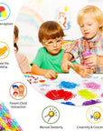 2600+ Loom Bands Set: Colorful Rubber Bands in 28 Colors with Container, 100 Clips, 152 Beads, 20 Pendant, 5 Backpack Hooks, 1 Instruction, Bracelet Making Refill Kit for Kids…