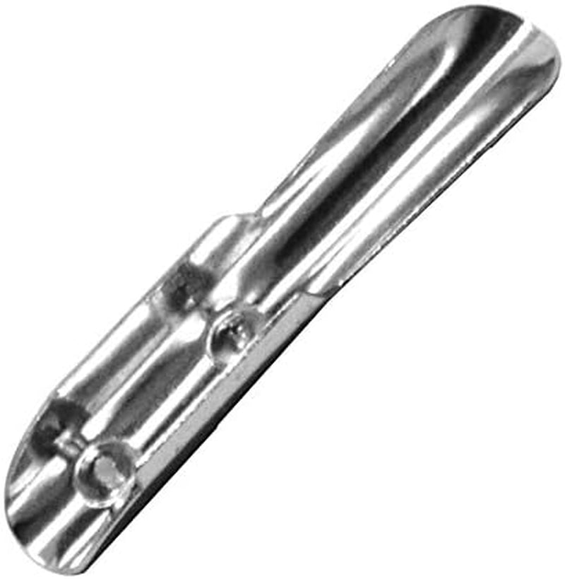 0.8 Inch 500 Silver Elastic Barbed Cord Stretch Loop Band Metal Ends