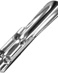 0.8 Inch 500 Silver Elastic Barbed Cord Stretch Loop Band Metal Ends