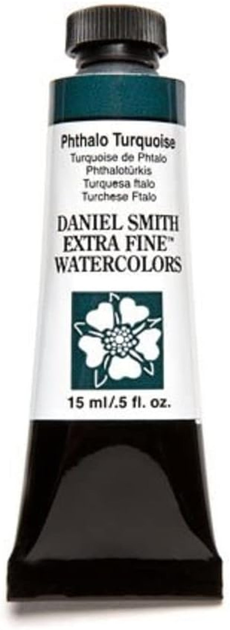 Extra Fine Watercolor 15Ml Paint Tube, Phthalo Turquoise (284600080), 0.5 Fl Oz (Pack of 1)