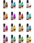 Epoxy Resin Pigment - 24 Colors Liquid Translucent Epoxy Resin Colorant, Highly Concentrated Dye for DIY Jewelry Making, Paint, Craft - 6Ml Each, with 6 Colors Resin Glitter