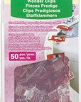 Wonder Clips Pkg of 50, Red