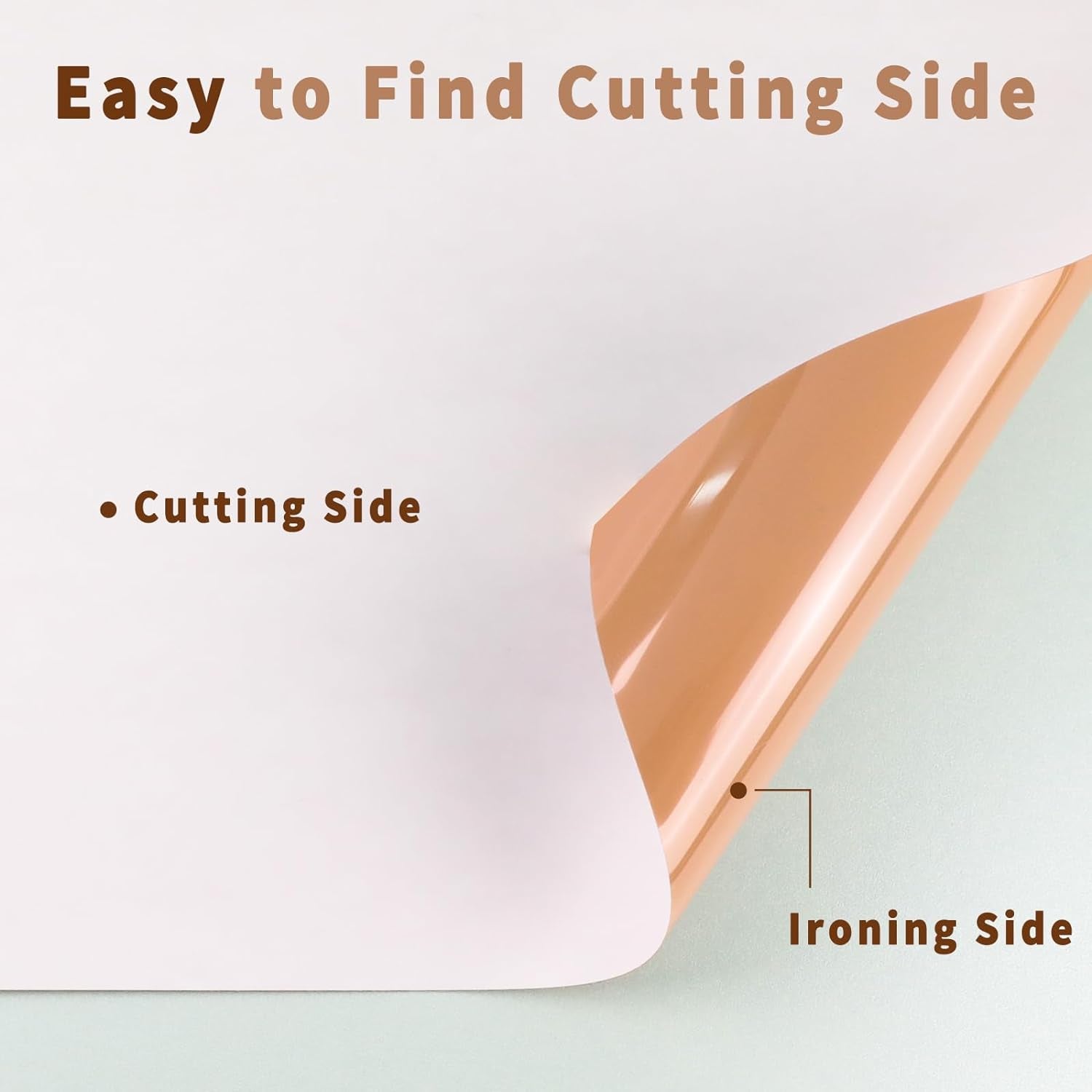 HTV Vinyl Heat Transfer Vinyl Bundle-70 Pack Iron on Vinyl for T Shirts 51 Assorted Colors HTV Sheets with Weeding Hooks and Teflon Sheet