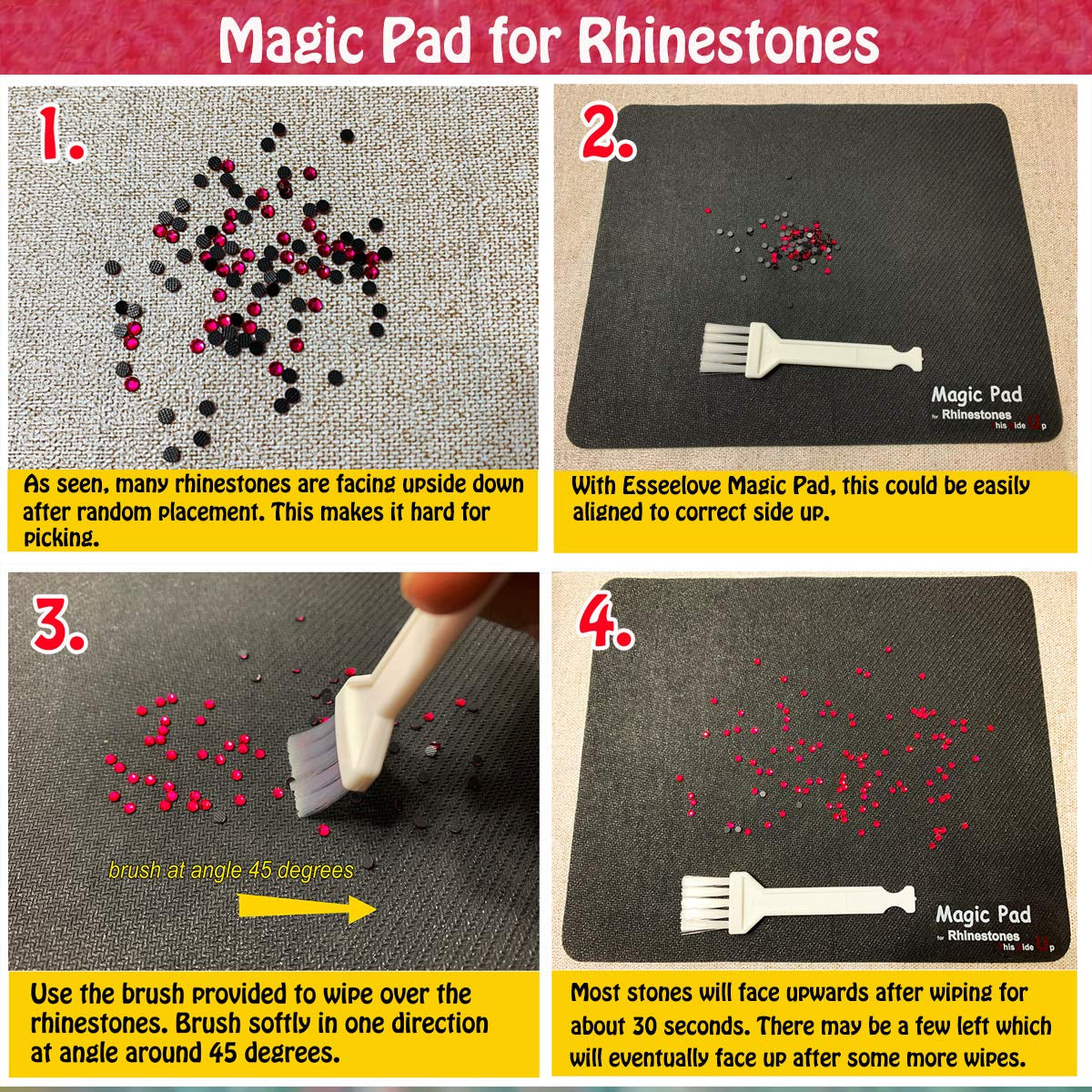 Hotfix Applicator Tool, DIY Hot Fix Rhinestone Setter, Hot Fixed Kit, 5679 Pcs, AB, Clear, 34/30/20/16/10SS, 12 Colors, Bigger Rhinestones, Gem Picker, Bedazzler Kit with Rhinestones