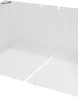 Waffle Grid 2-Pack - the Original Multi-Use Modular Grid System - Solid Bottom - Best Used for Cutting Glass, Catching Small Pieces, Contain Water, Put under Plants, Etc. - Made in USA