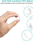Invisible Ring Size Adjuster for Loose Rings Ring Adjuster Fit Any Rings, Assorted Sizes of Ring Sizer