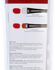 , Zen Series 83, Set of 5 Brushes, Standard Handle, Synthetic Filament, Natural Hair, Stiff Scrubber 2, 8, 14, Scrubber 6, 10, RZEN-SET835
