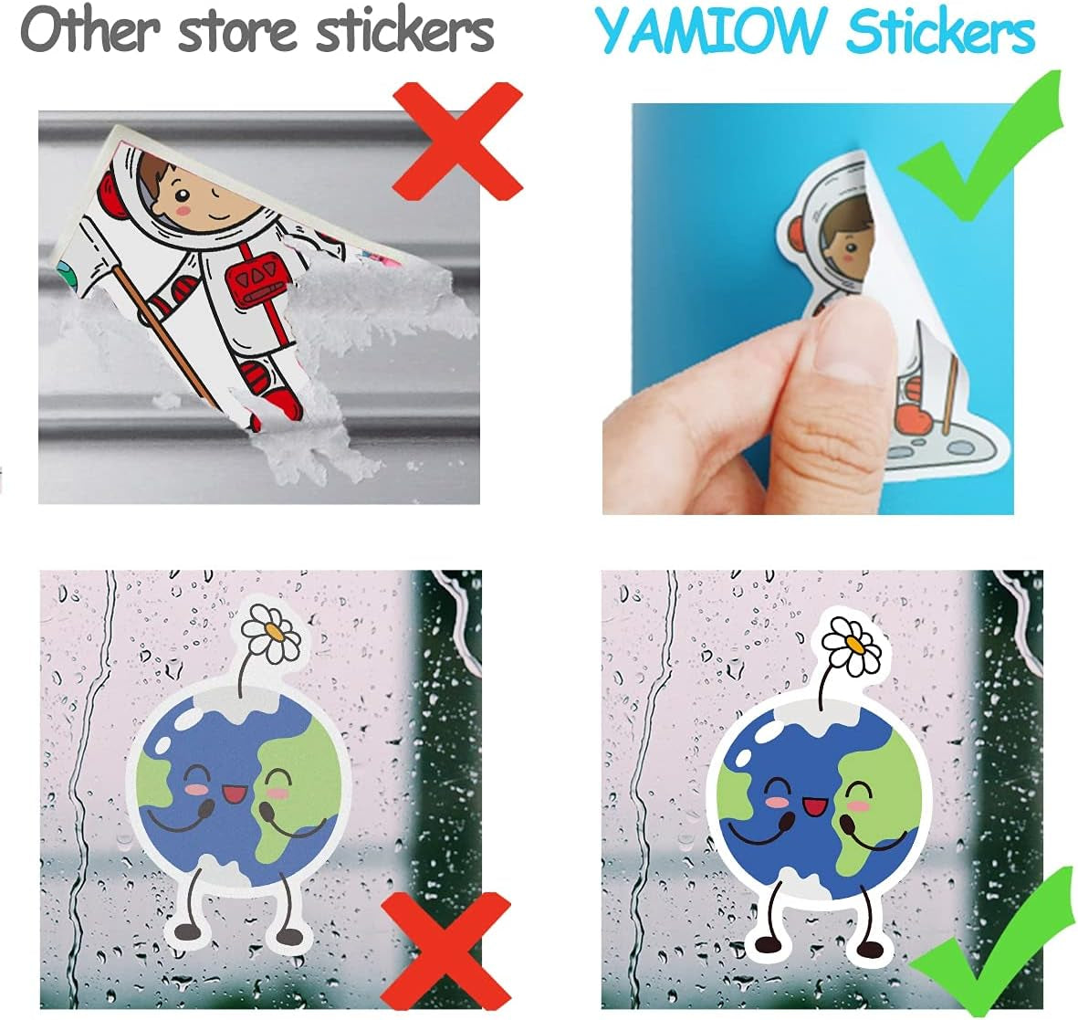 65Pcs Space Vinyl Stickers Pack for Laptop Water Bottle, Solar System Stars Planets Waterproof Stickers for Kids Teachers Students, Astronaut Galaxy Stickers for Scrapbook Luggage