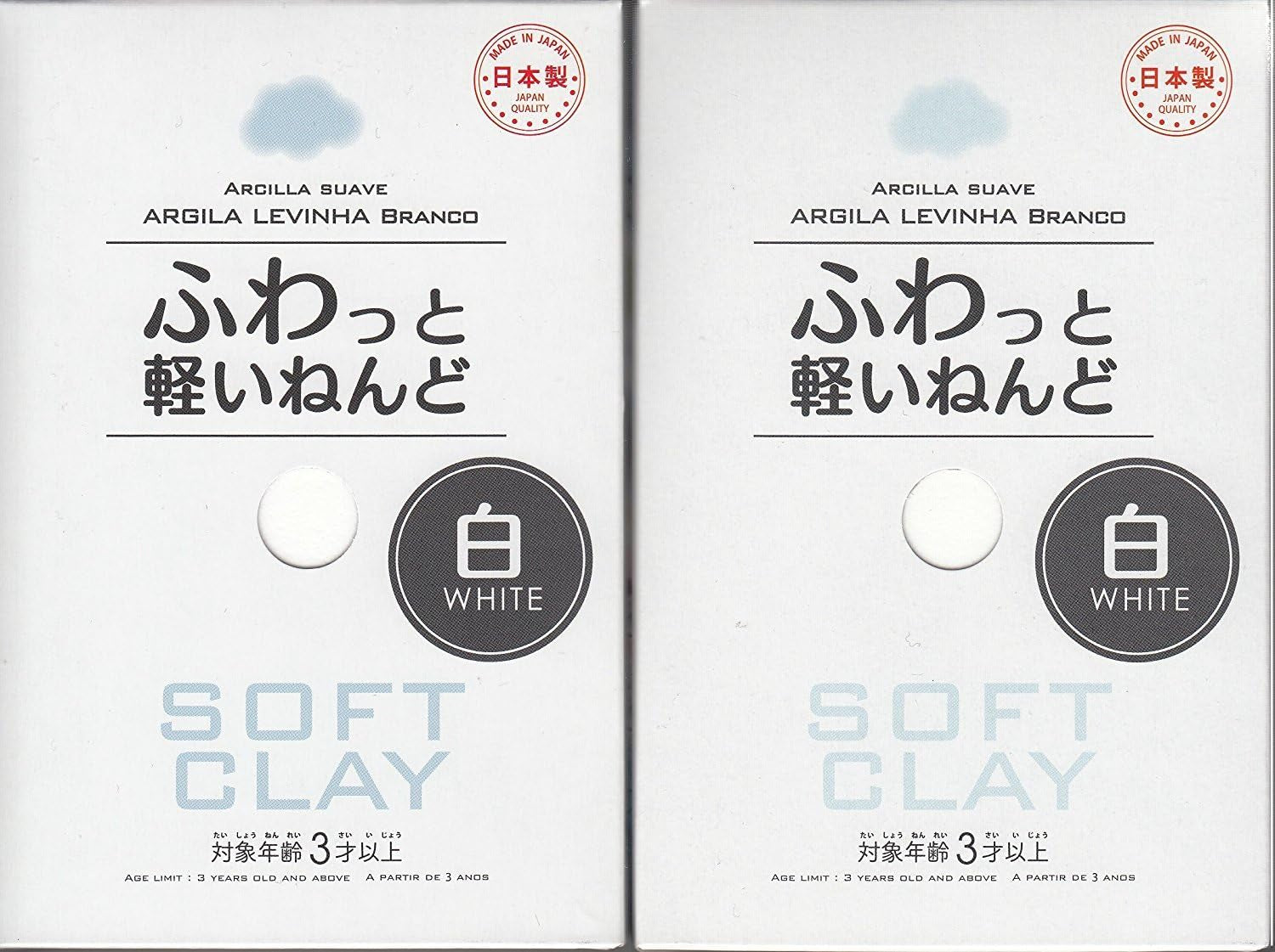 Soft Clay (2 Set, White)
