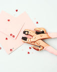 - Crop-A-Dile Eyelet Setter and Snap Punch, Pink Comfort Handle, for 1/8 or 3/16 Inch Holes, Grommet and Embelishment Crafting Puncher for Paper, Fabric, Leather, Plastic, and Metal