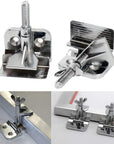 2PCS of Screen Printing Clamps Screen Frame Butterfly Hinge Clamp for Silk Screen Printing Frame Machine,For Fixing Screen Printing Mesh,Screen Printing Press DIY Tool Include 4 Screws