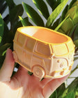 3D Bus Flower Pot Silicone Mold Container Bowl Resin Mold Retro Car Shape Candle Vessel Concrete Cement Mold Epoxy Resin Casting Silicone Molds Succulent Planter Storage Box DIY Art Crafts