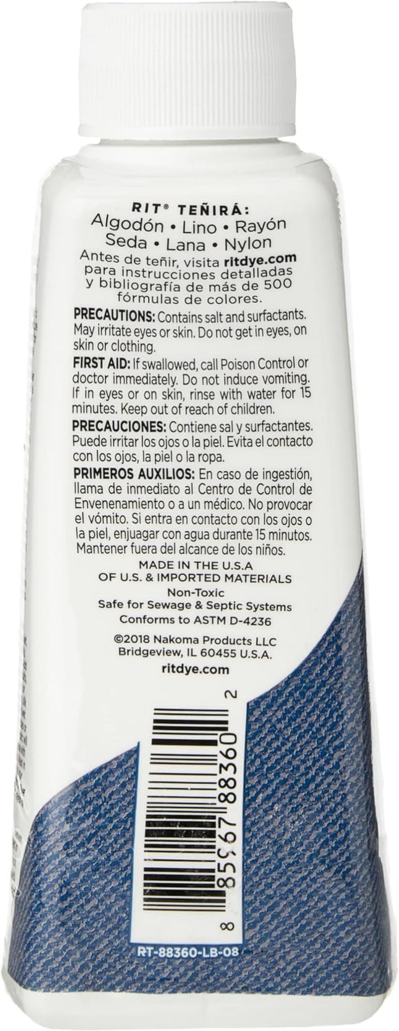 Purpose Liquid Dye, 236Ml, Denim Blue