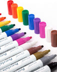 Acrylic Paint Pens for Porcelain, Professional Ceramic Painting, 12 Colors Water-Based, Medium Point, Water and Fade Resistant, DIY on Mugs and Other Ceramics for Permanent Collection