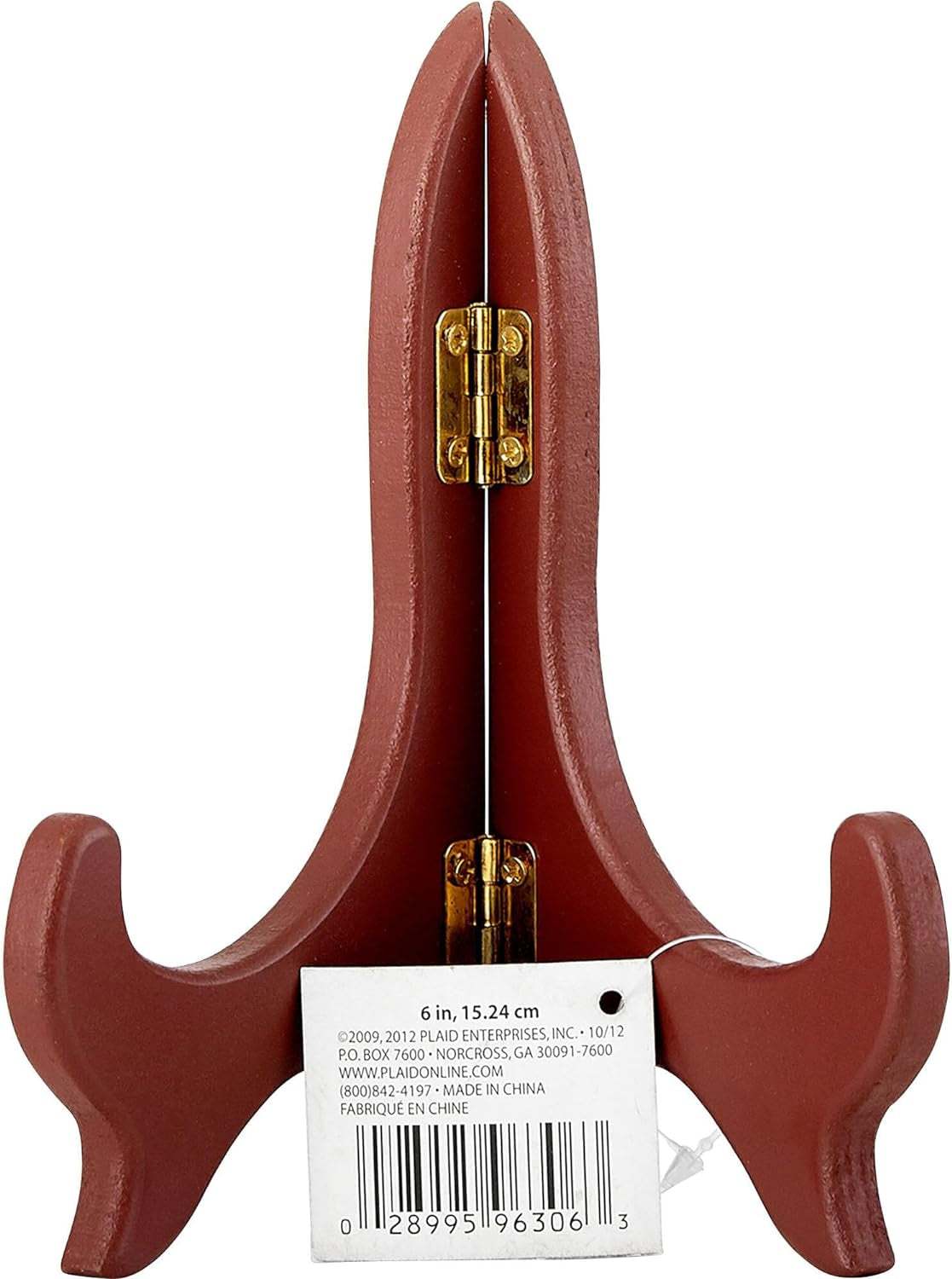 Wood Easel (6-Inch), 96306, Assorted Colors, Black or Brown