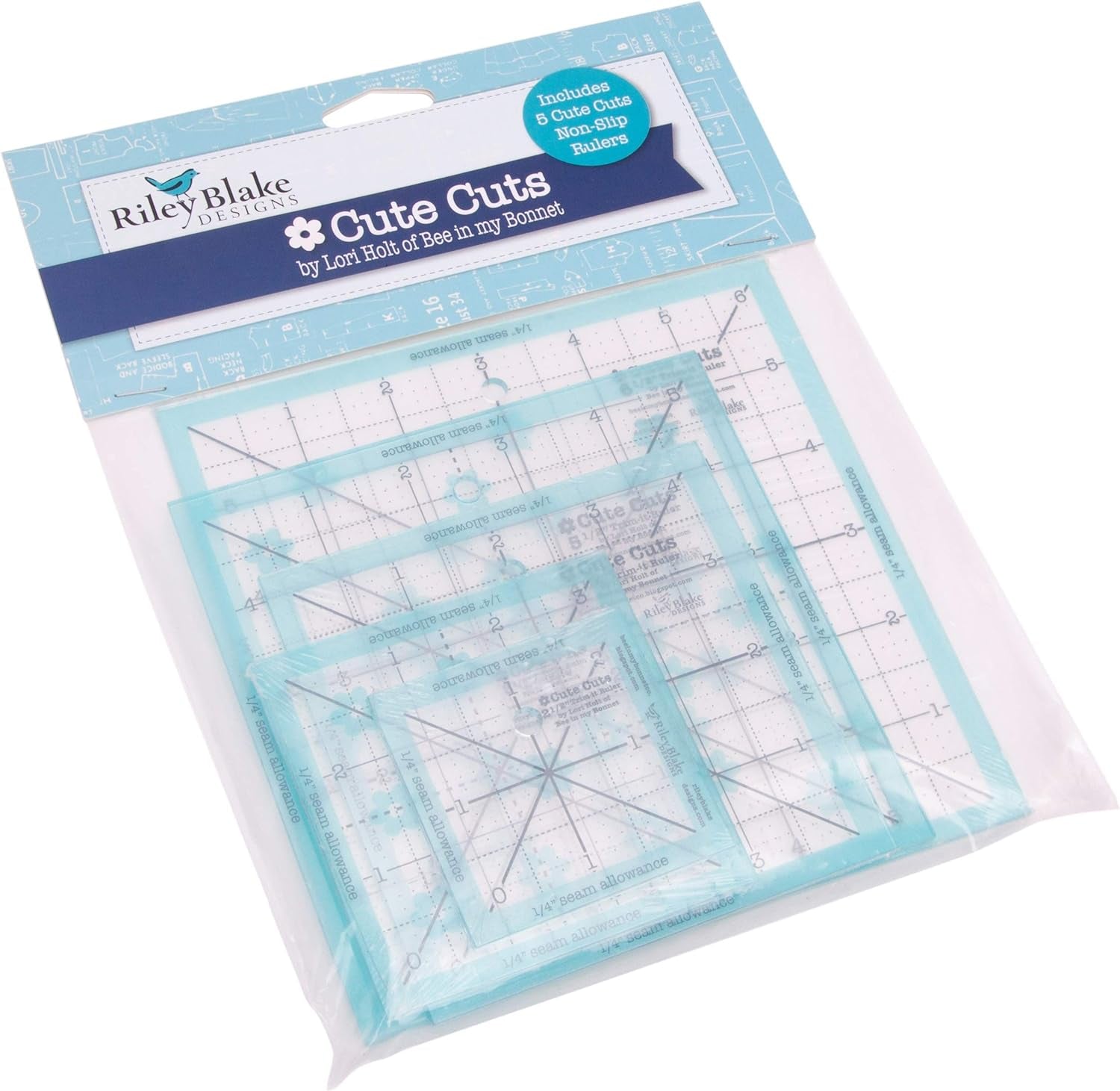 Trim IT Ruler 2.5 to 6.5, Aqua