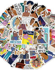 50Pcs Bojack Horseman Waterproof Stickers for Water Bottle Cup Laptop Bike Skateboard Luggage Box Vinyl Graffiti Patches BRJHSL