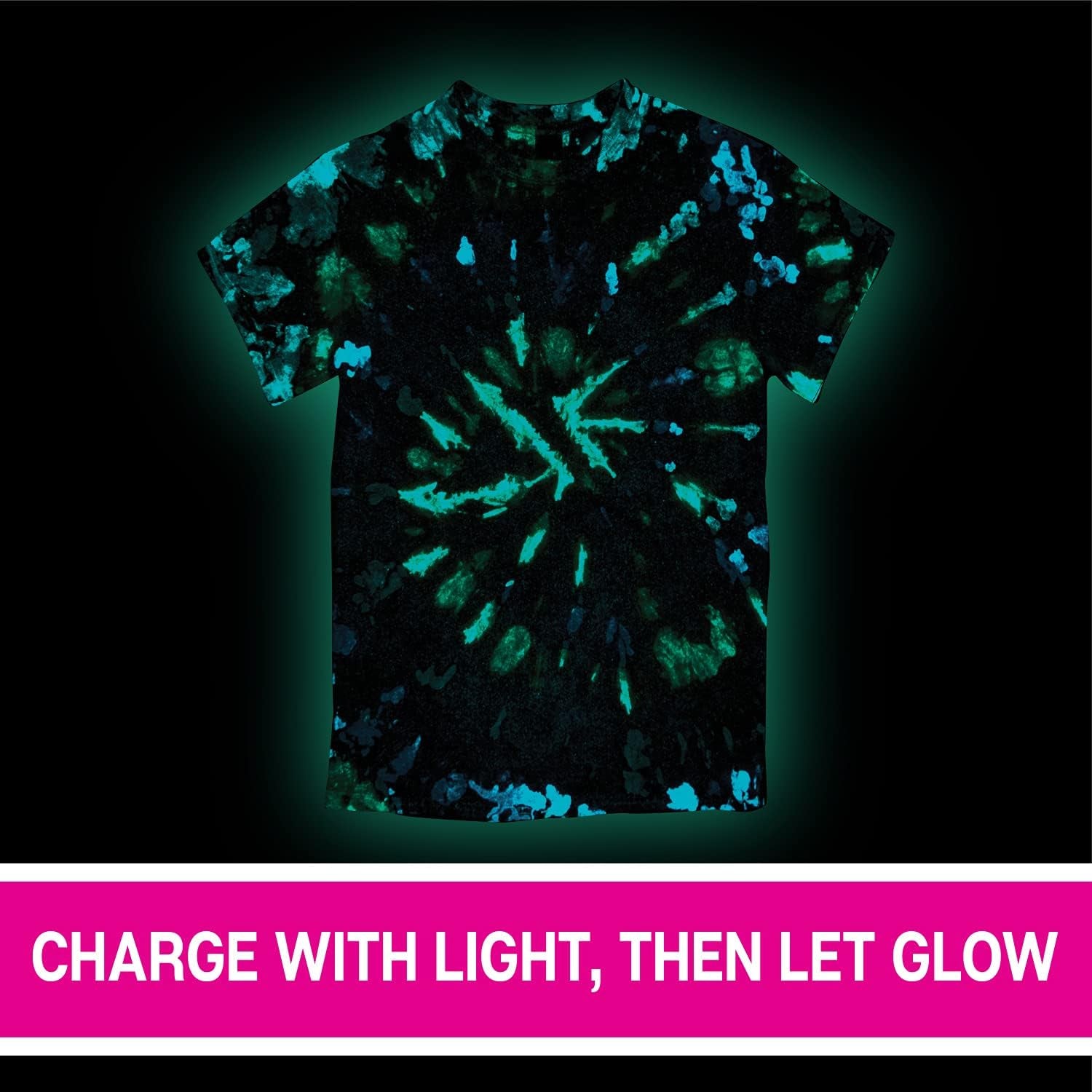 Easy Techniques for Fun Fabric Designs, Glow &amp; Neon Dye Colors DIY Activity &amp; Gift Idea, Glow-In-The-Dark