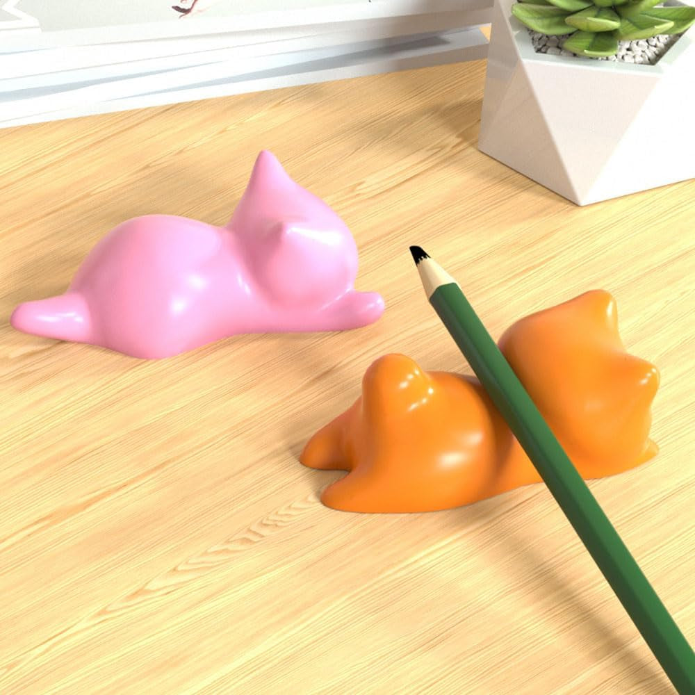 3D Cute Cat Silicone Molds for Resin Crafts Cartoon Cats Epoxy Resin Molds Lovely Kitten Plaster Silicone Mold Prone Posture Cat Resin Mold for Keychain Bag Pendant Pen Holder Mould Epoxy Resin Kit