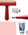 Super Value Block Printing Starter Kit – Includes Ink, Brayer, Lino Handle and Cutters, Speedy-Carve