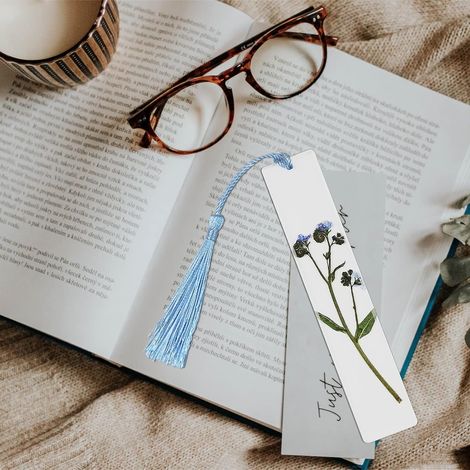 100 Pcs Natural Forget Me Not Pressed Dried Flowers Blue Don'T Forget Me Dried Flower Real Dried Flowers for Resin Jewelry Candle Card Making Nail Art Flowers DIY Home Decoration