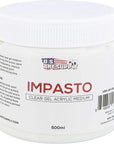 Impasto Clear Gel Acrylic Medium, 500Ml Tub