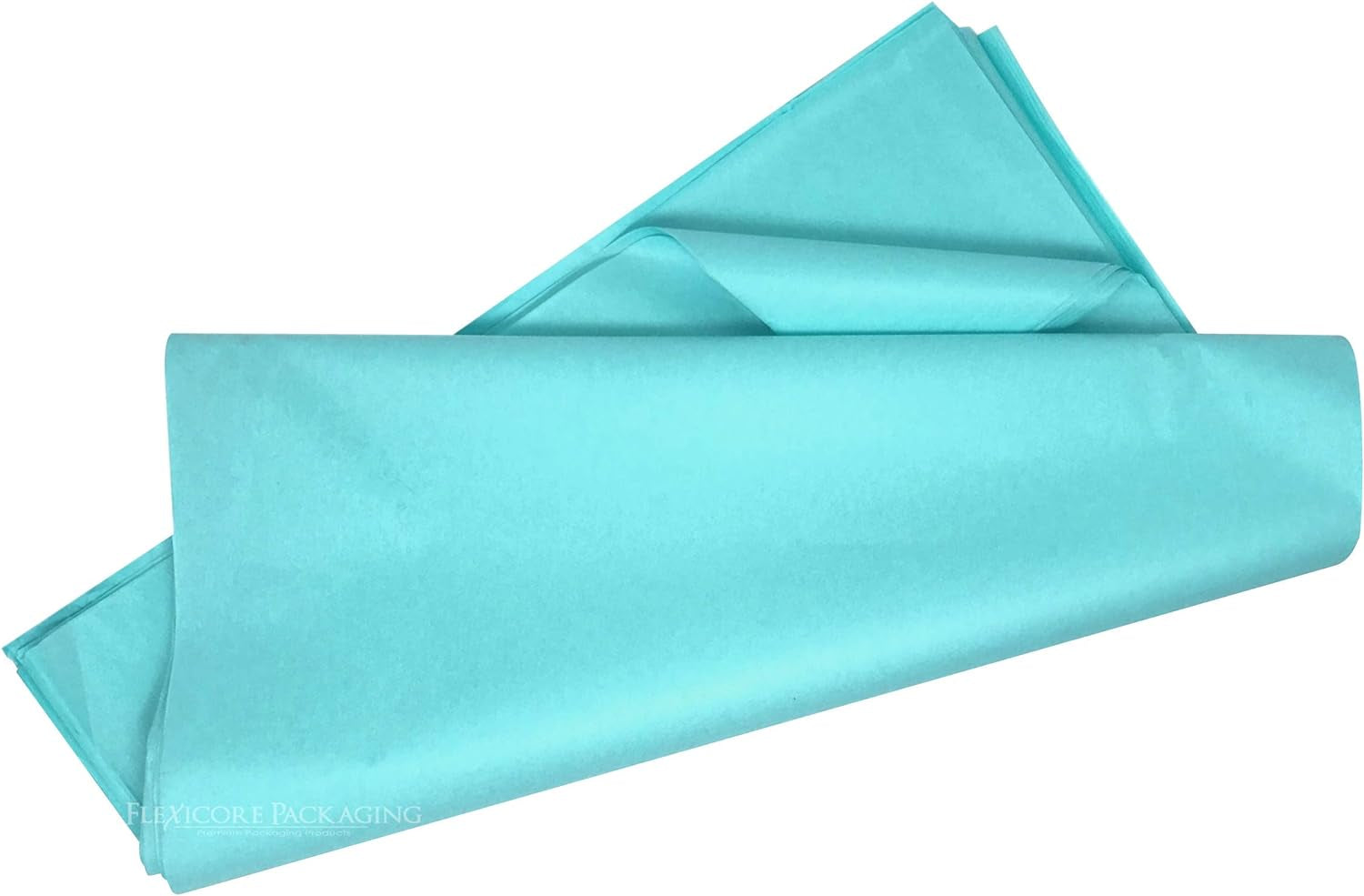 Caribbean Teal Gift Wrap Tissue Paper Size: 15 Inch X 20 Inch | Count: 100 Sheets | Color: Caribbean Teal