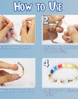 Bracelet String Professional Elastic String Kont Fixing Drip 60G, Clear Bracelet Glue, Keep Stretchy Bracelet String Stay Perfectly Tied for Clay Beads, Jewelry Making Supplies（2Pcs 30G/1Pcs）