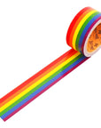 Duct Pride - Rainbow Tape | 1.88 in X 10 Yds a Roll | Vibrant Bright Colors | Easy to Tear by Hand | Arts & Crafts | DIY Projects | Gay Progress Stripe Flag LGBTQ+ Parade Gift Decorations