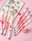 Cute Cartoon Luminous Rotating Gel Pen