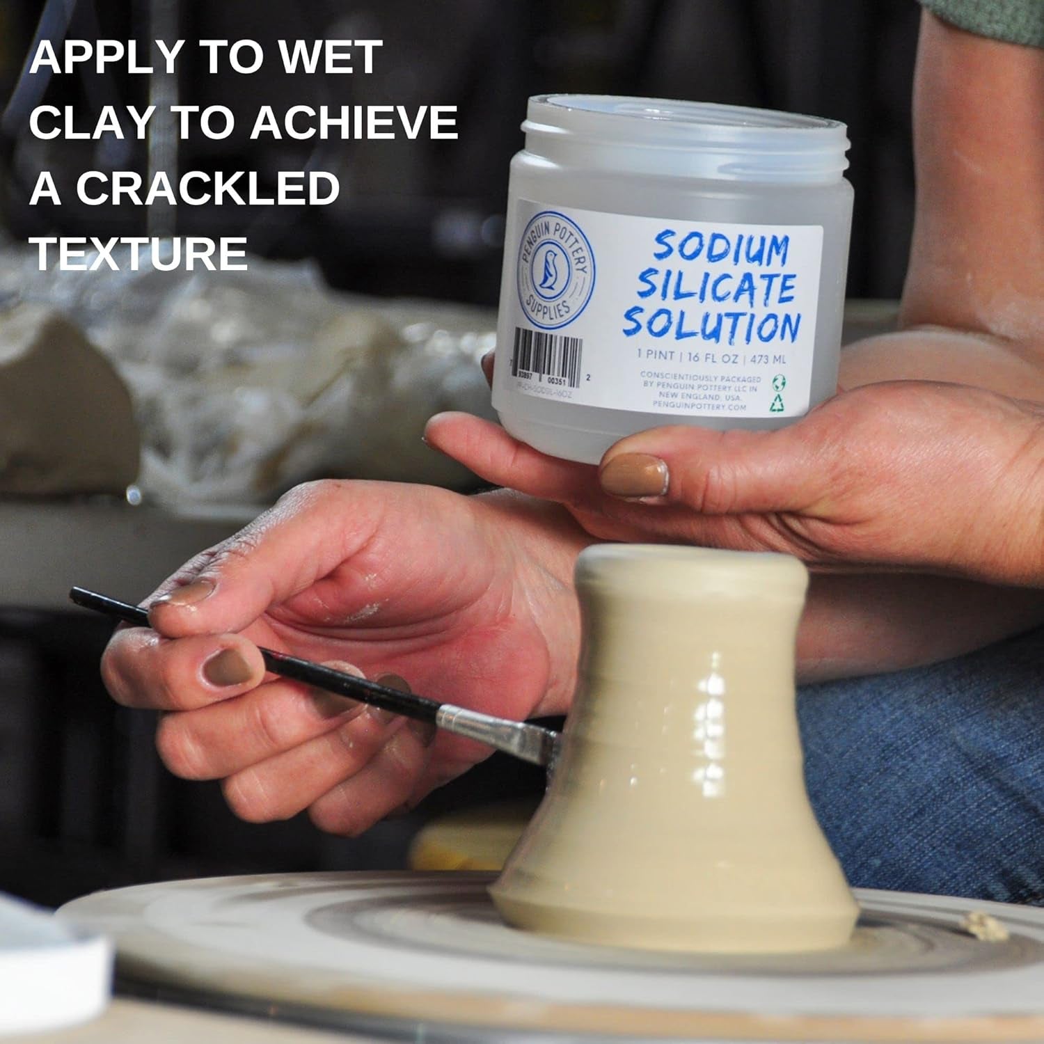 - Sodium Silicate Solution - Deflocculant - 16 Oz