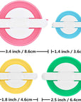 Yarn Ball Winder, Convenient Yarn Winder for Yarn,Yarn Swift and Ball Winder Combo with Easy Installation for Yarn Storage +1 Set 4 Size Pompom Maker+20 Pieces Stitch Knitting Needles+1 PCS Scissors
