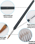11 Pieces Fine Detail Paint Brush Miniature Small Thin Painting Brushes Kit Micro Artist Acrylic Paints Brush Set