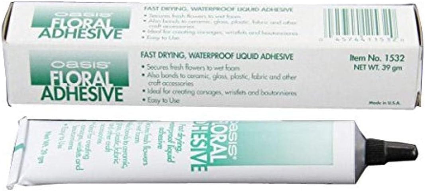 2 Pack of 39G Oasis Floral Adhesive Tube